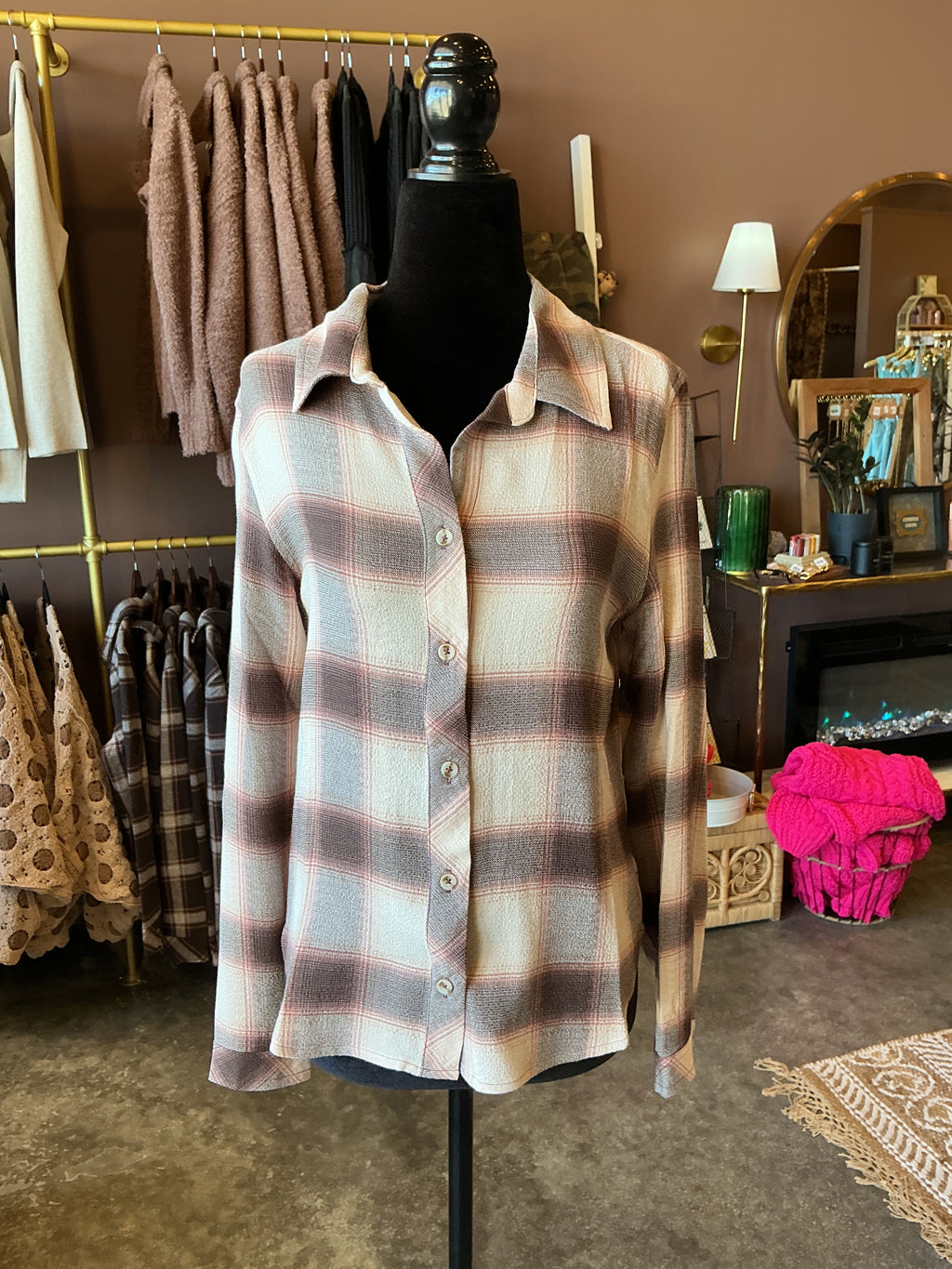 Daphne Plaid Shirt