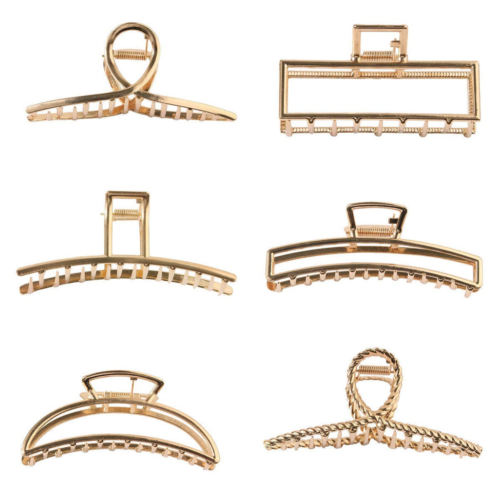 Gold Metal Hair Clip