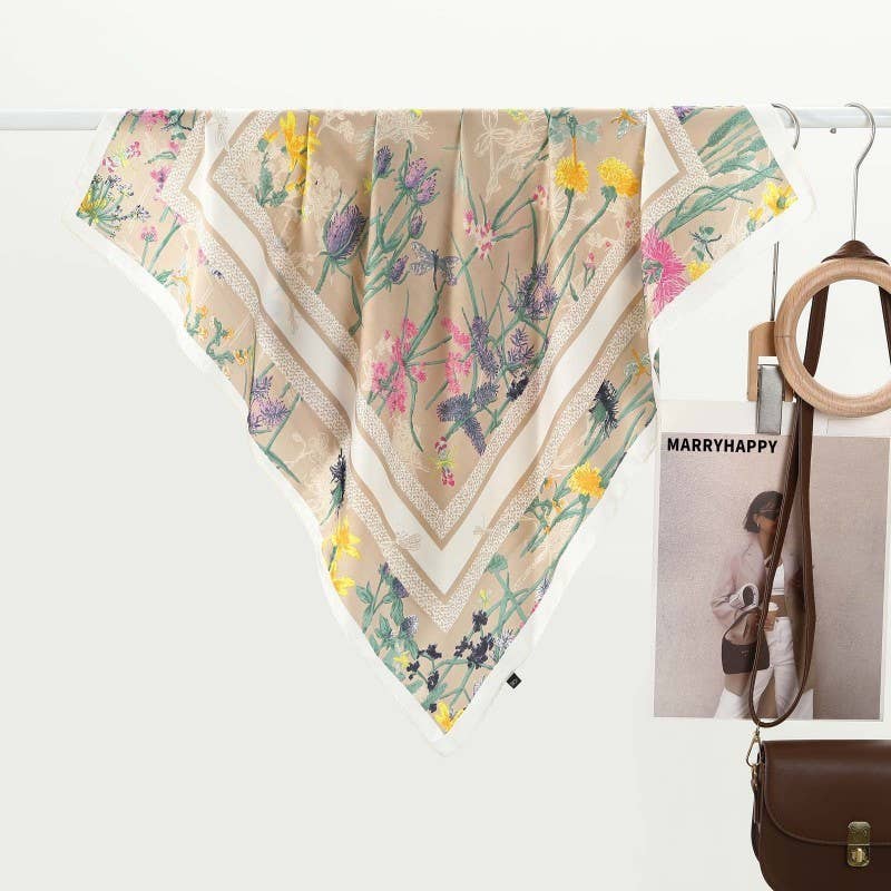 Meadow Muse Silk Scarf