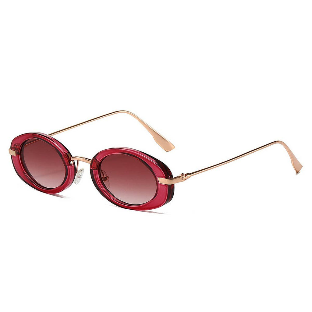 Julia Oval Retro Sunglasses