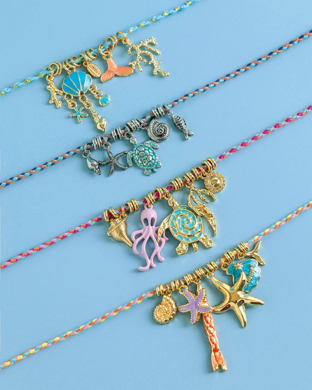 Turtle's Reef Charm Necklace