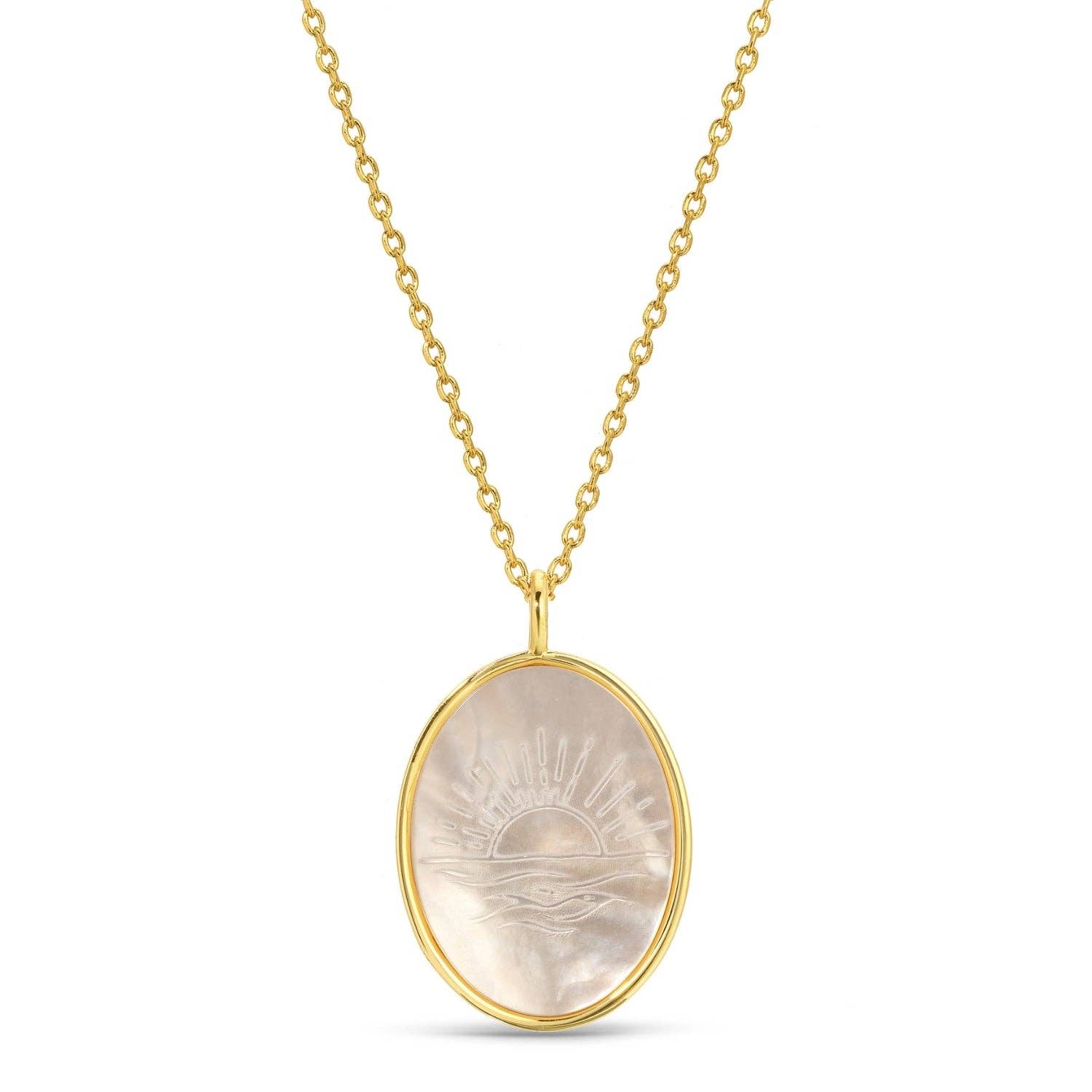 Ocean Necklace 18K Gold Plated