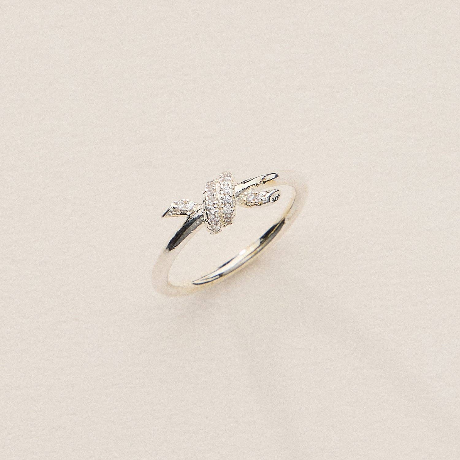 Silver Knot Ring