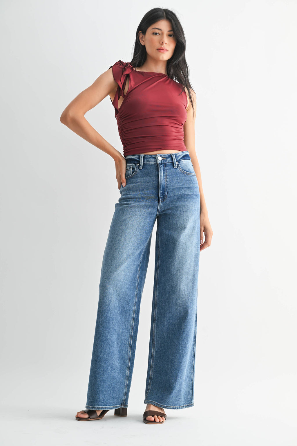 Penelope Palazzo Denim
