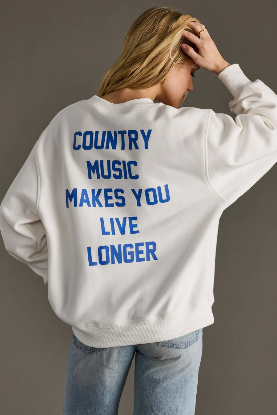 Pink Cowgirl Crew Sweatshirt