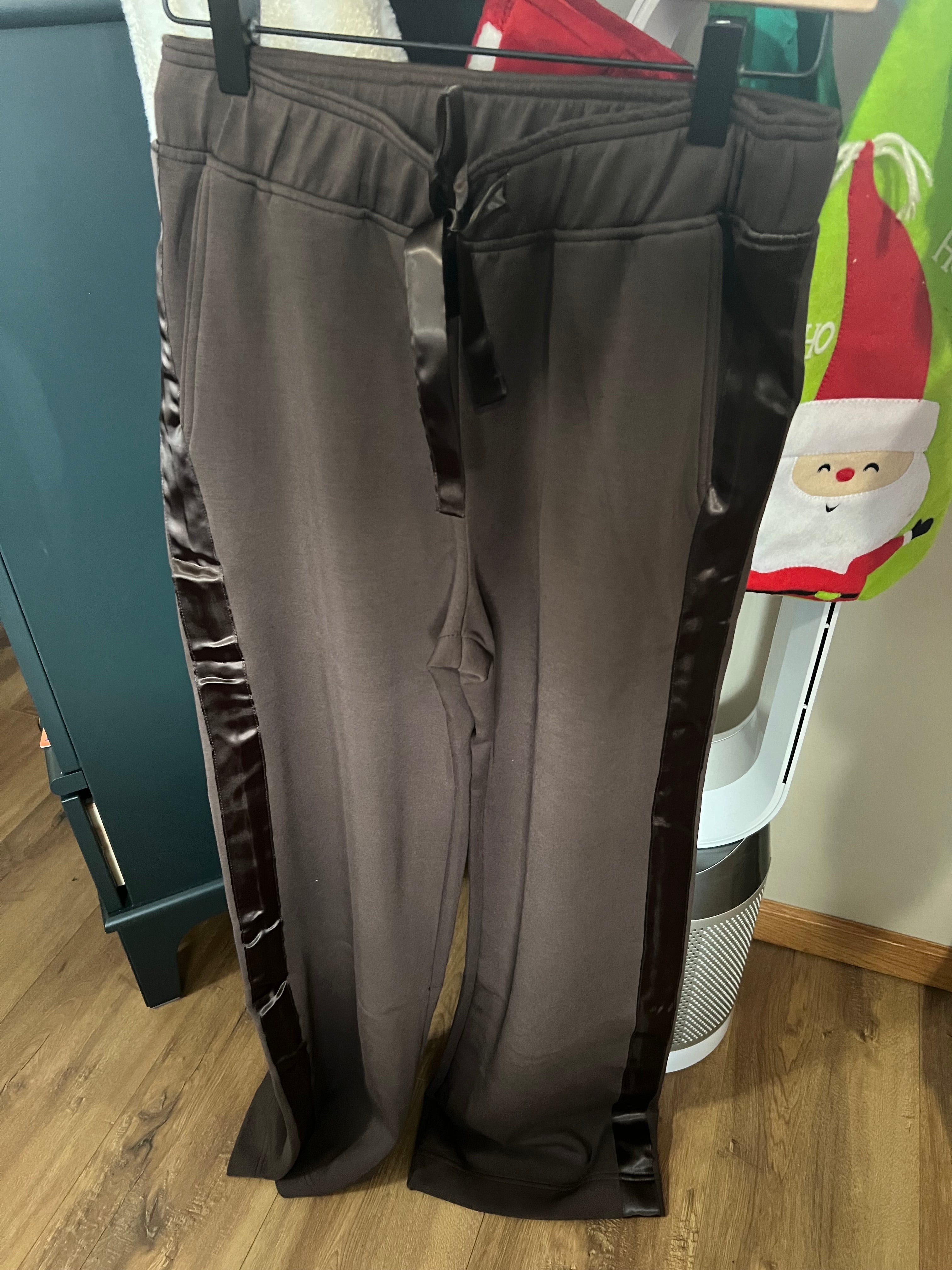 Satin Dreams Pants- Espresso