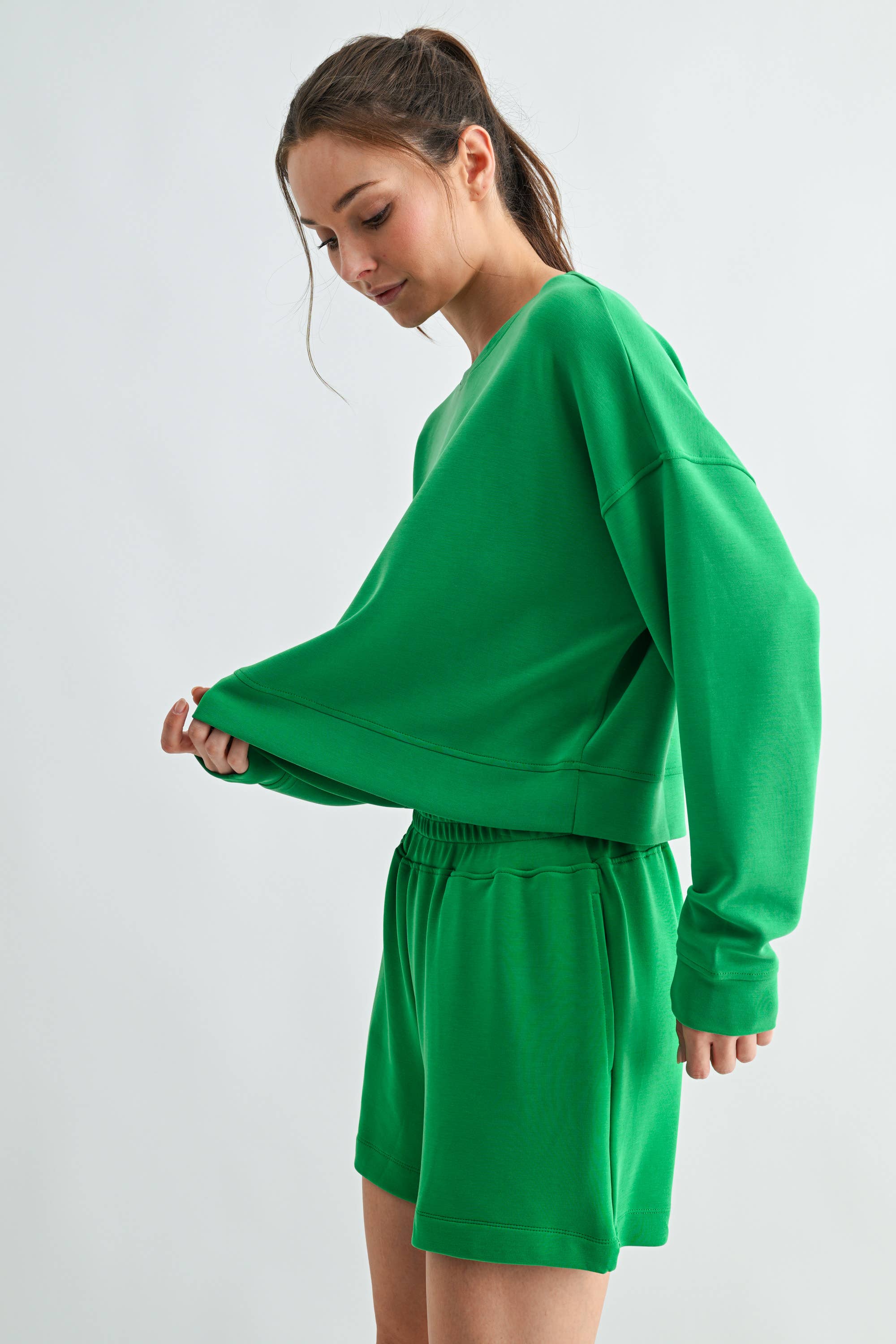 Laguna Dropped Shoulder Sweatshirt