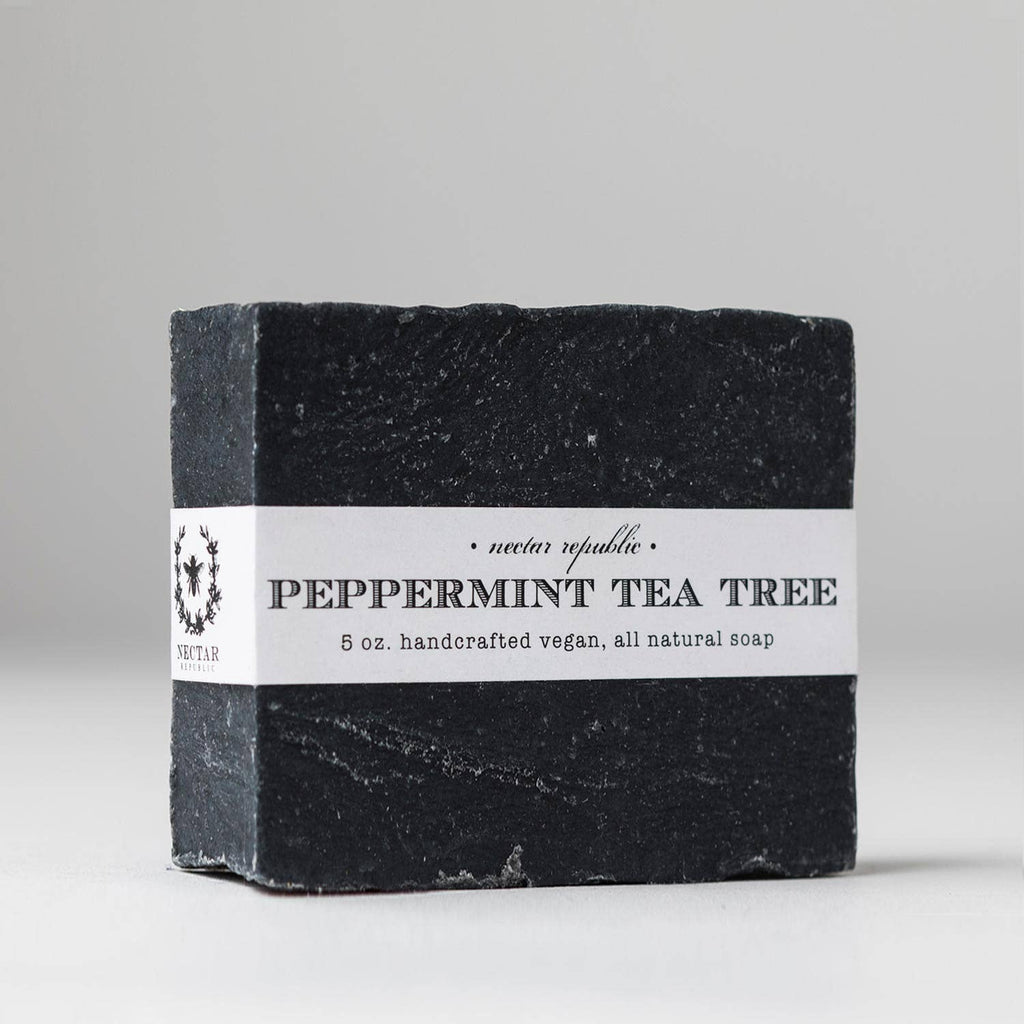 Peppermint Tea Tree Bath Soap 5oz