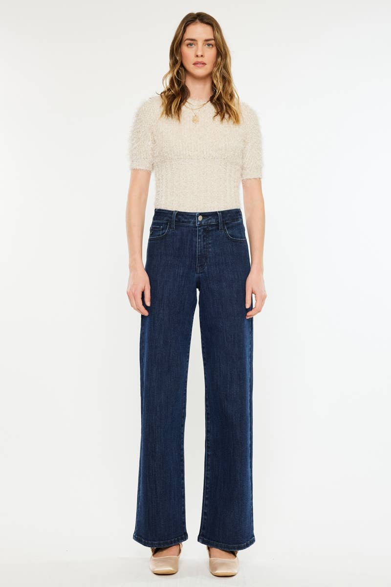 Carter High Rise Wide Leg Jeans