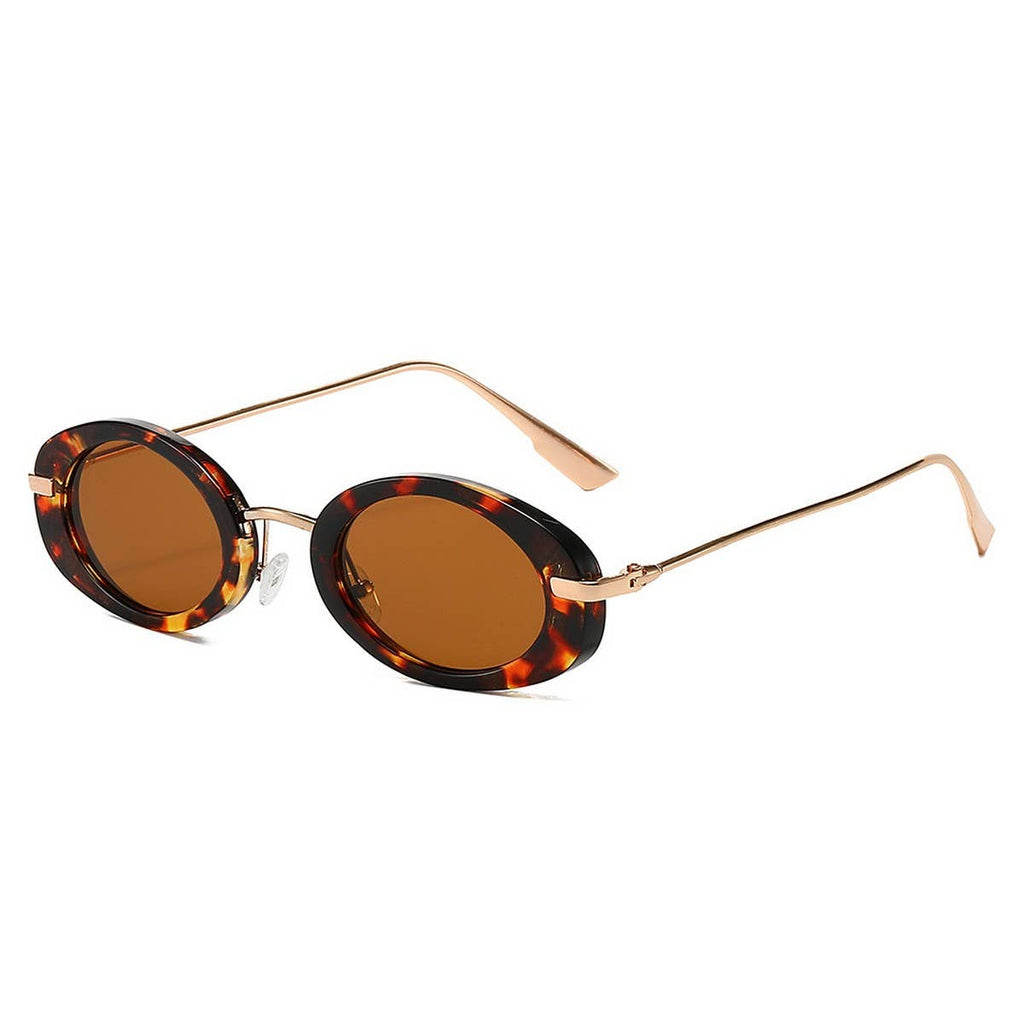 Julia Oval Retro Sunglasses