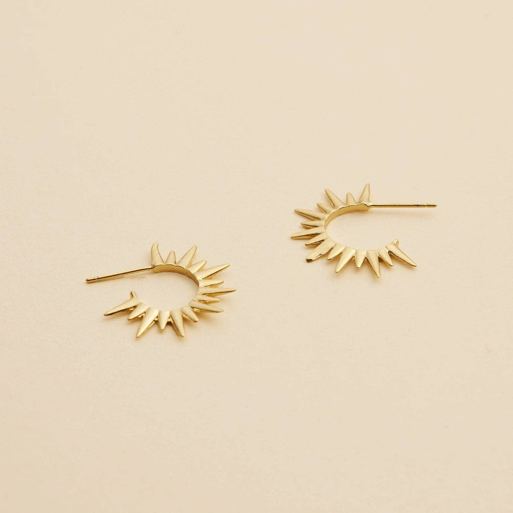 Sunshine Hoop Earrings