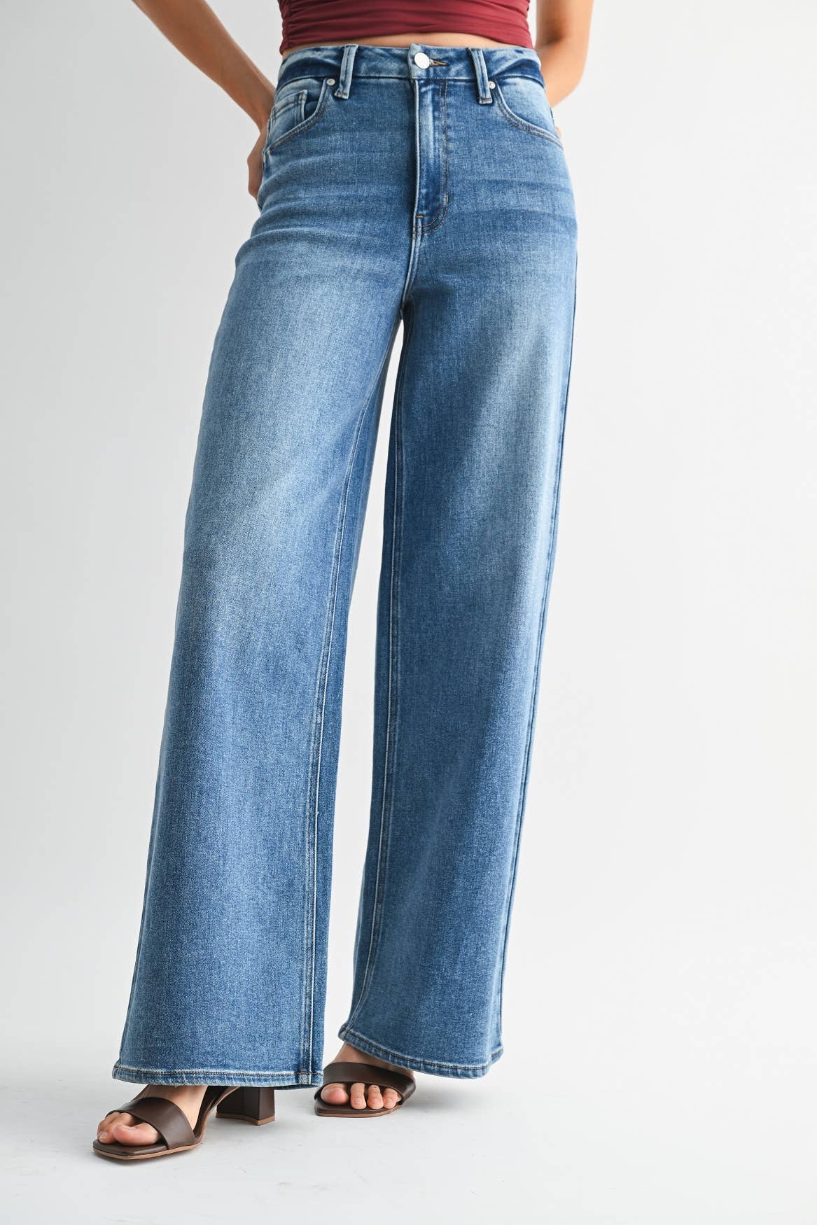 Penelope Palazzo Denim