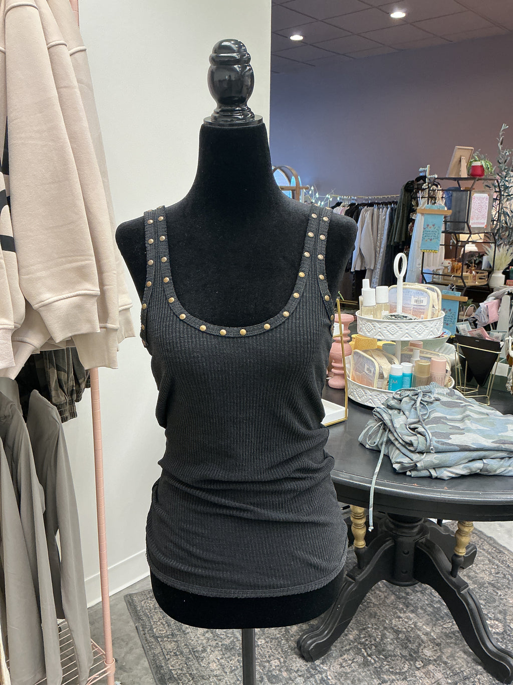 Dominic Studded Tank Top