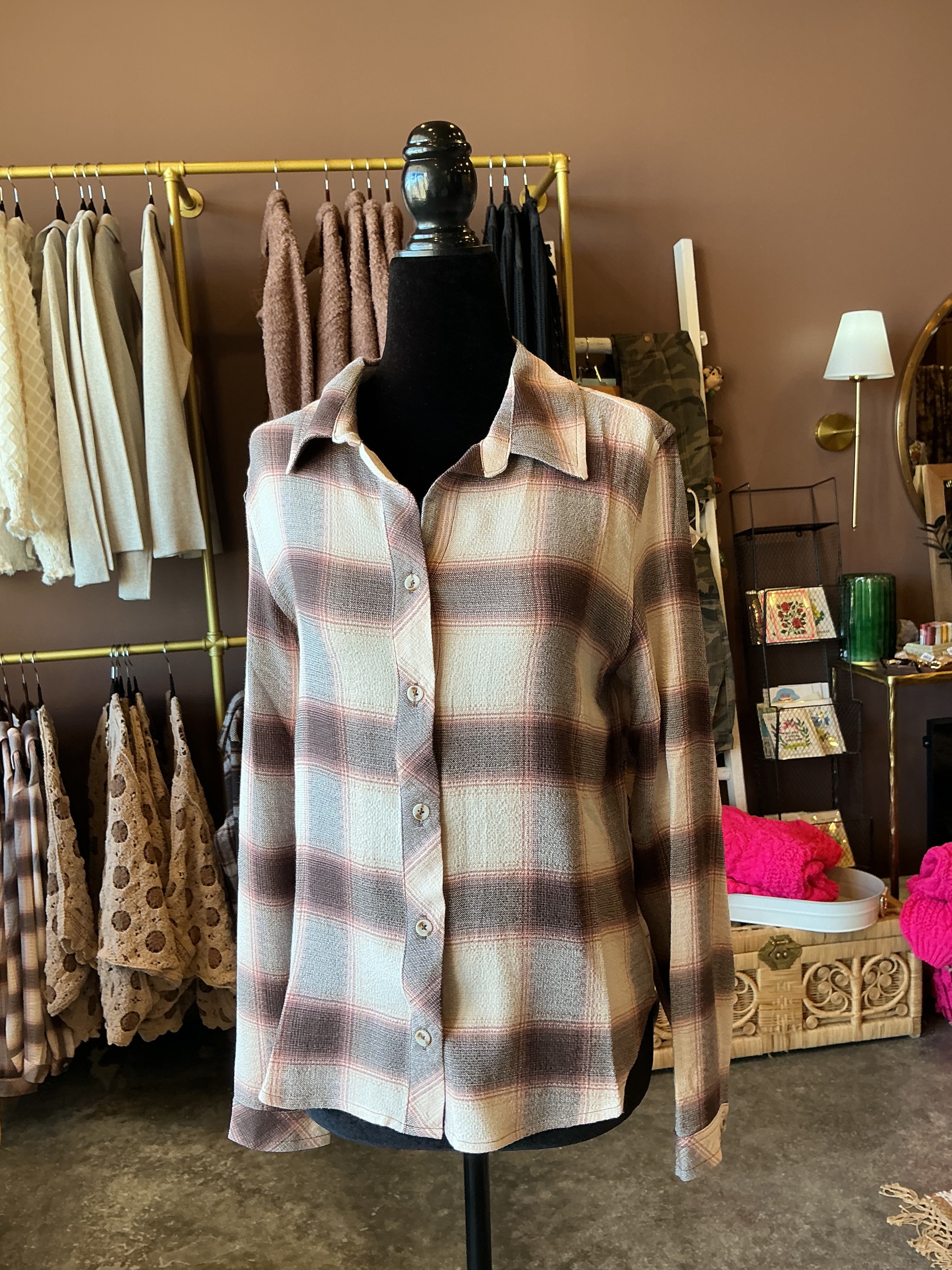 Daphne Plaid Shirt