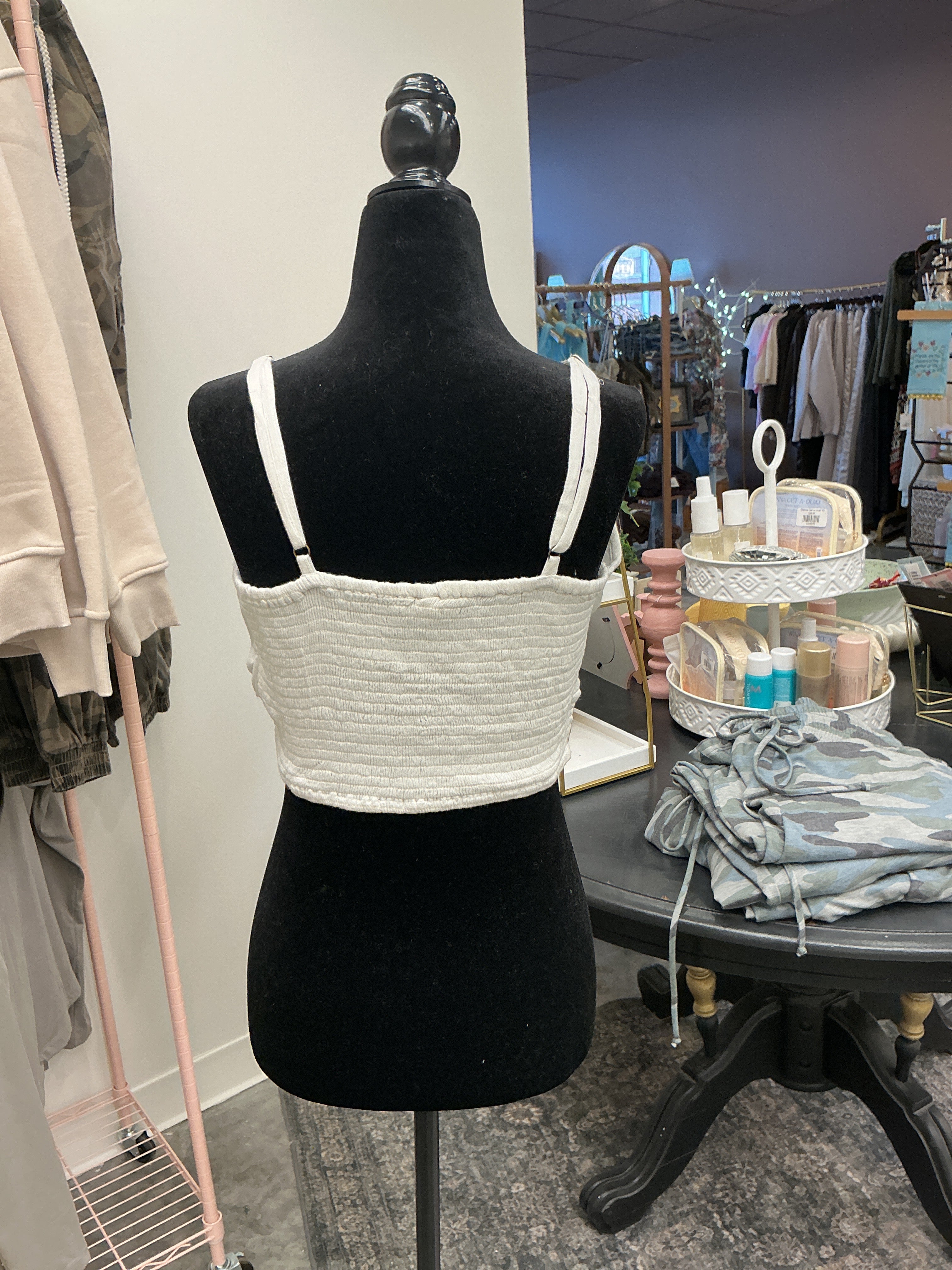 Katie Sequin Detail Top