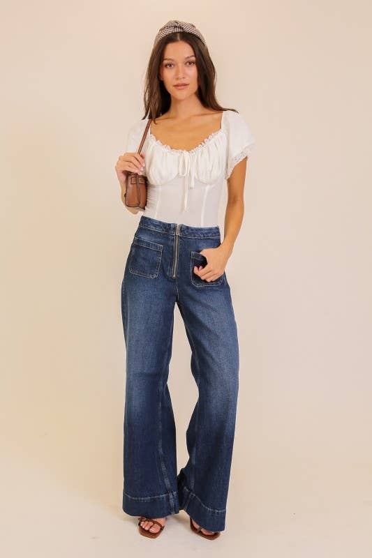 Lainey Lace Corset Top
