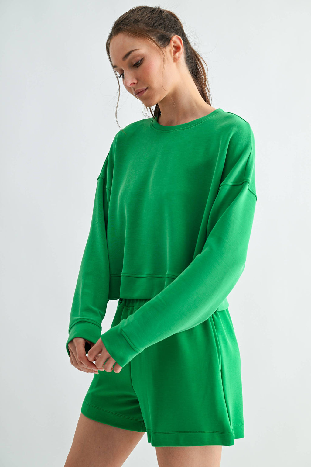 Laguna Dropped Shoulder Sweatshirt