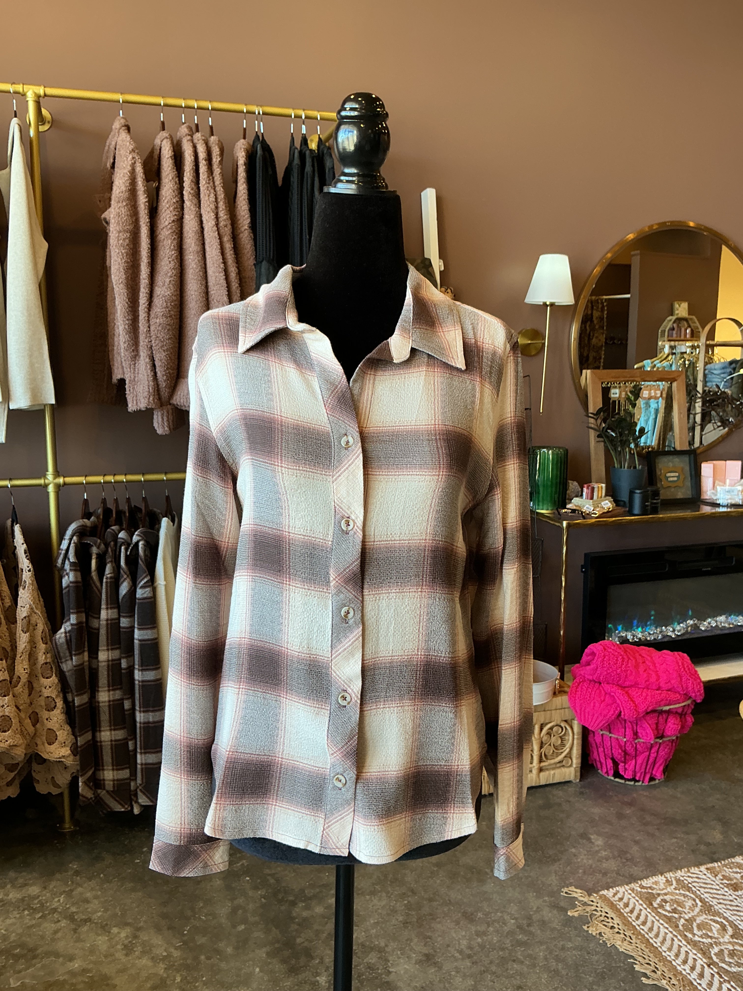 Daphne Plaid Shirt