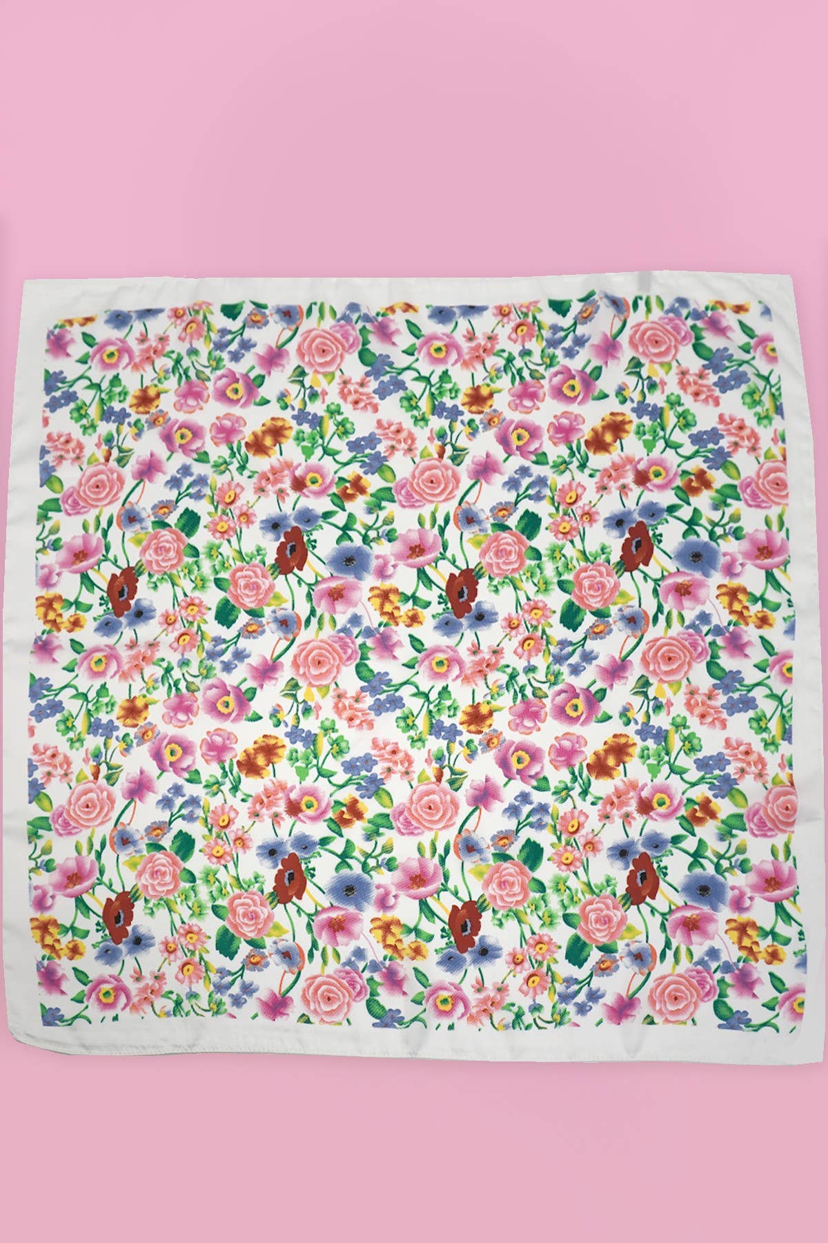 Petals at Dusk Silk Scarf