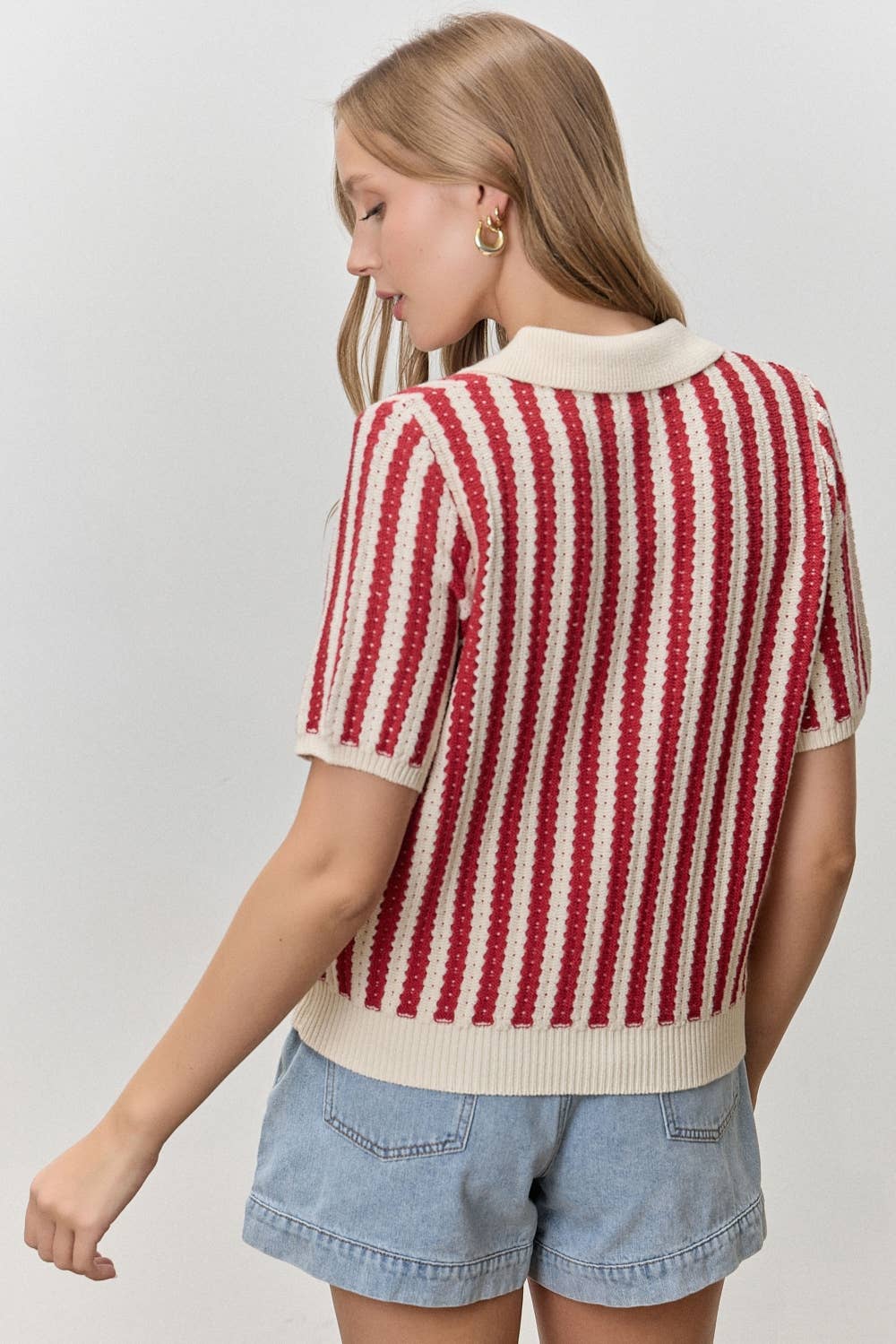 Harper Retro Polo Top
