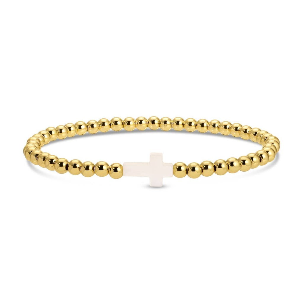 Cross Bracelet 18K Gold Plated