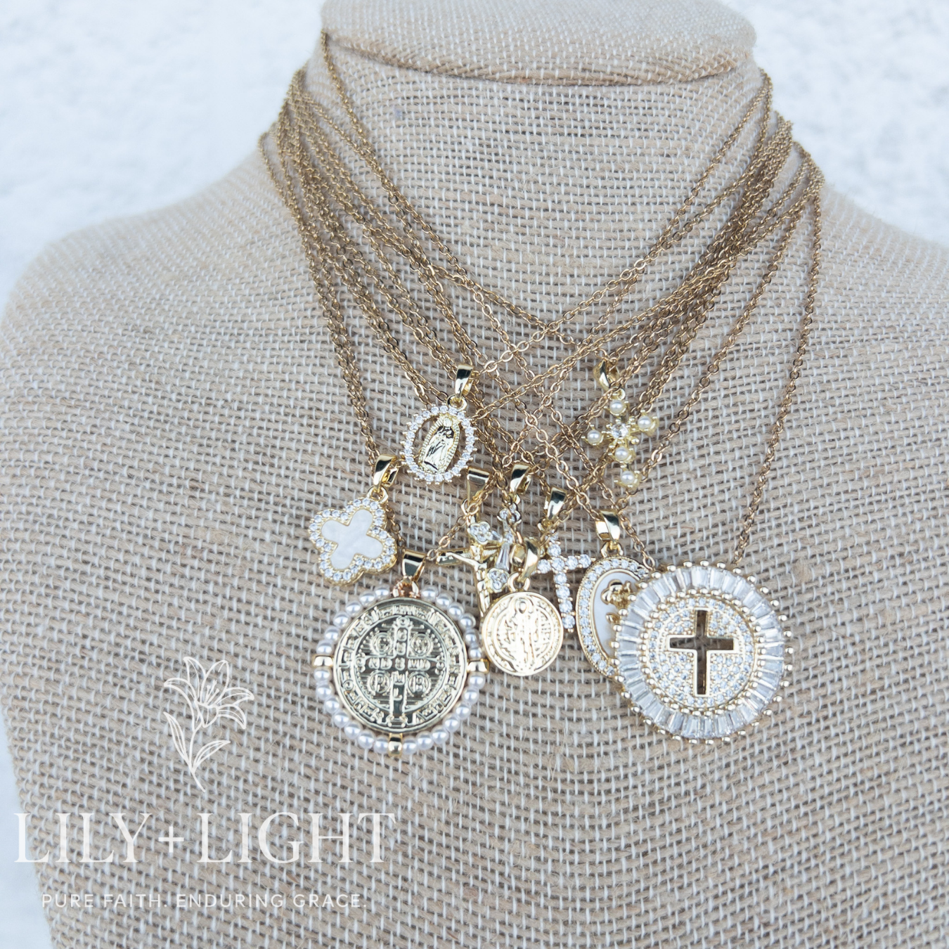 Faith Cross Necklace