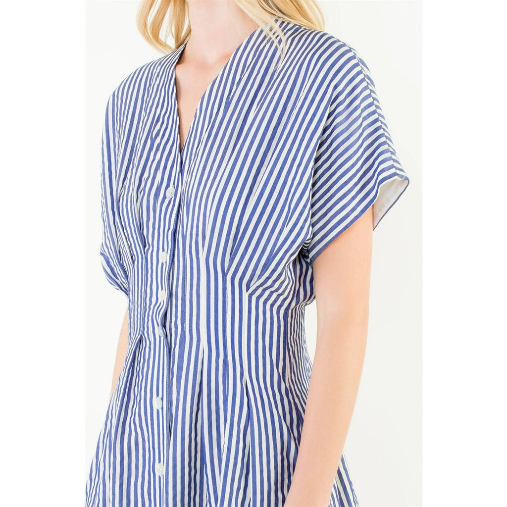 Selma Button-Down Dress