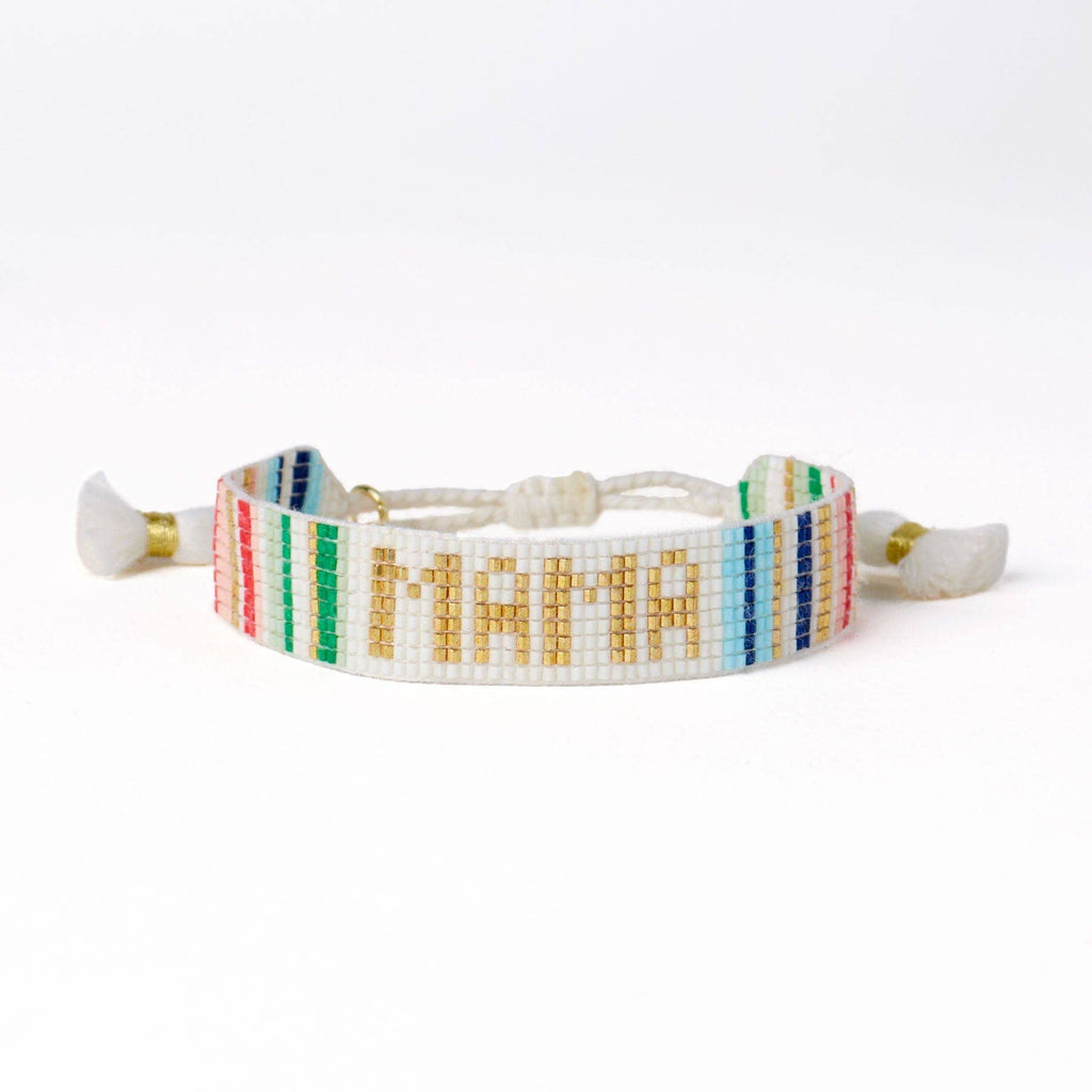 'Mama' Beaded Bracelet