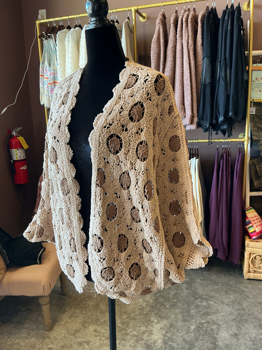 Bridget Crochet Bolero