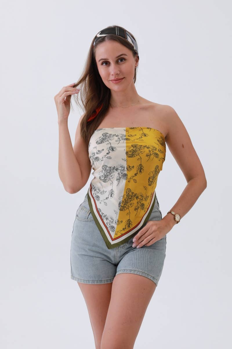 Silky Bandana Top