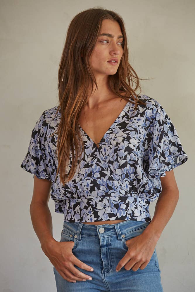 Carmen Floral Boho Top