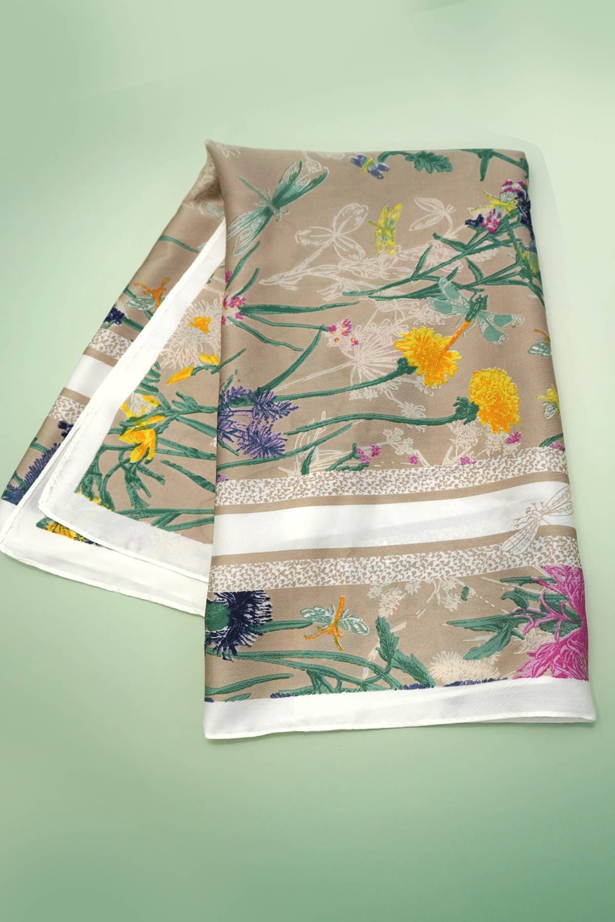 Meadow Muse Silk Scarf