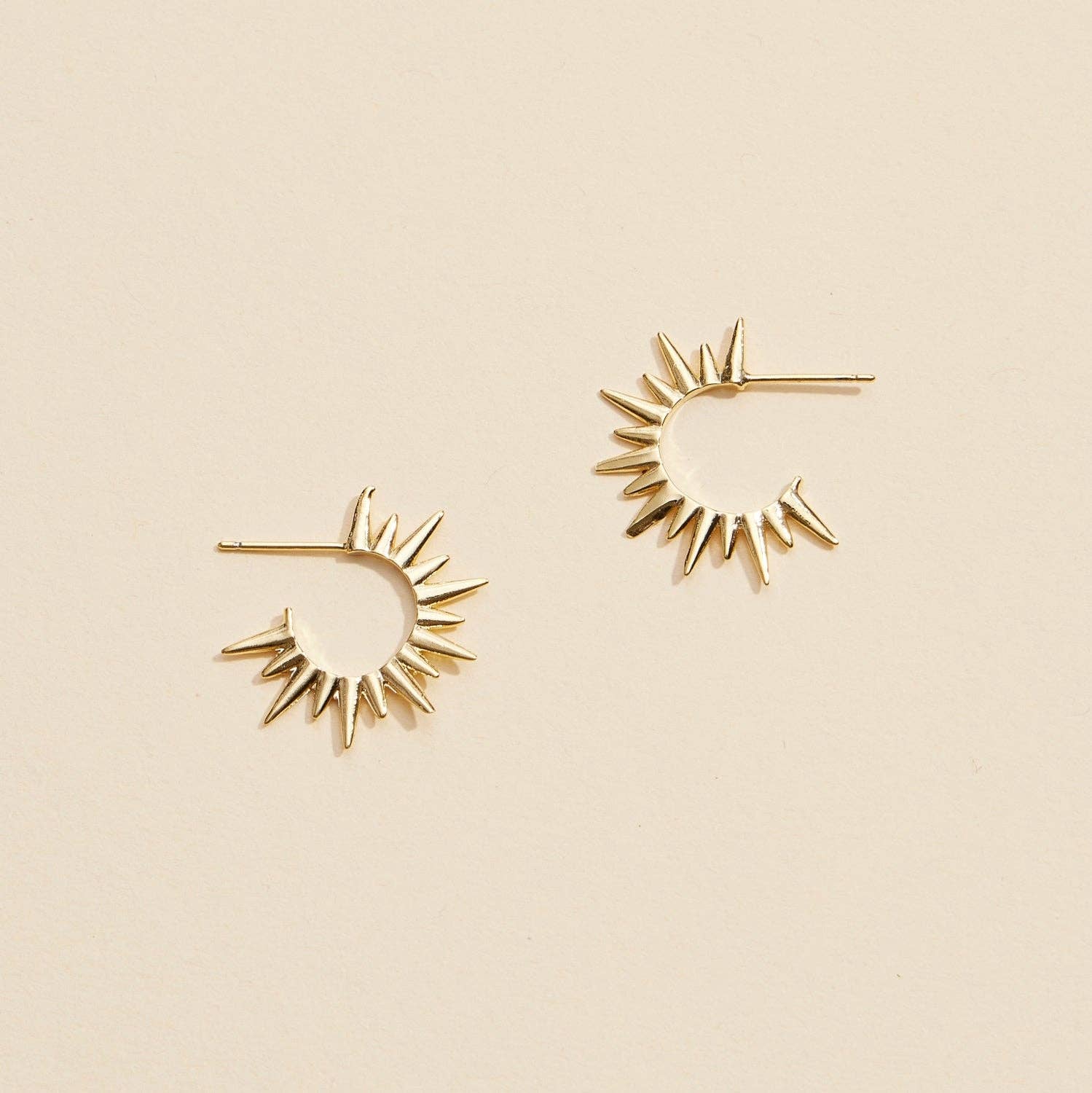 Sunshine Hoop Earrings