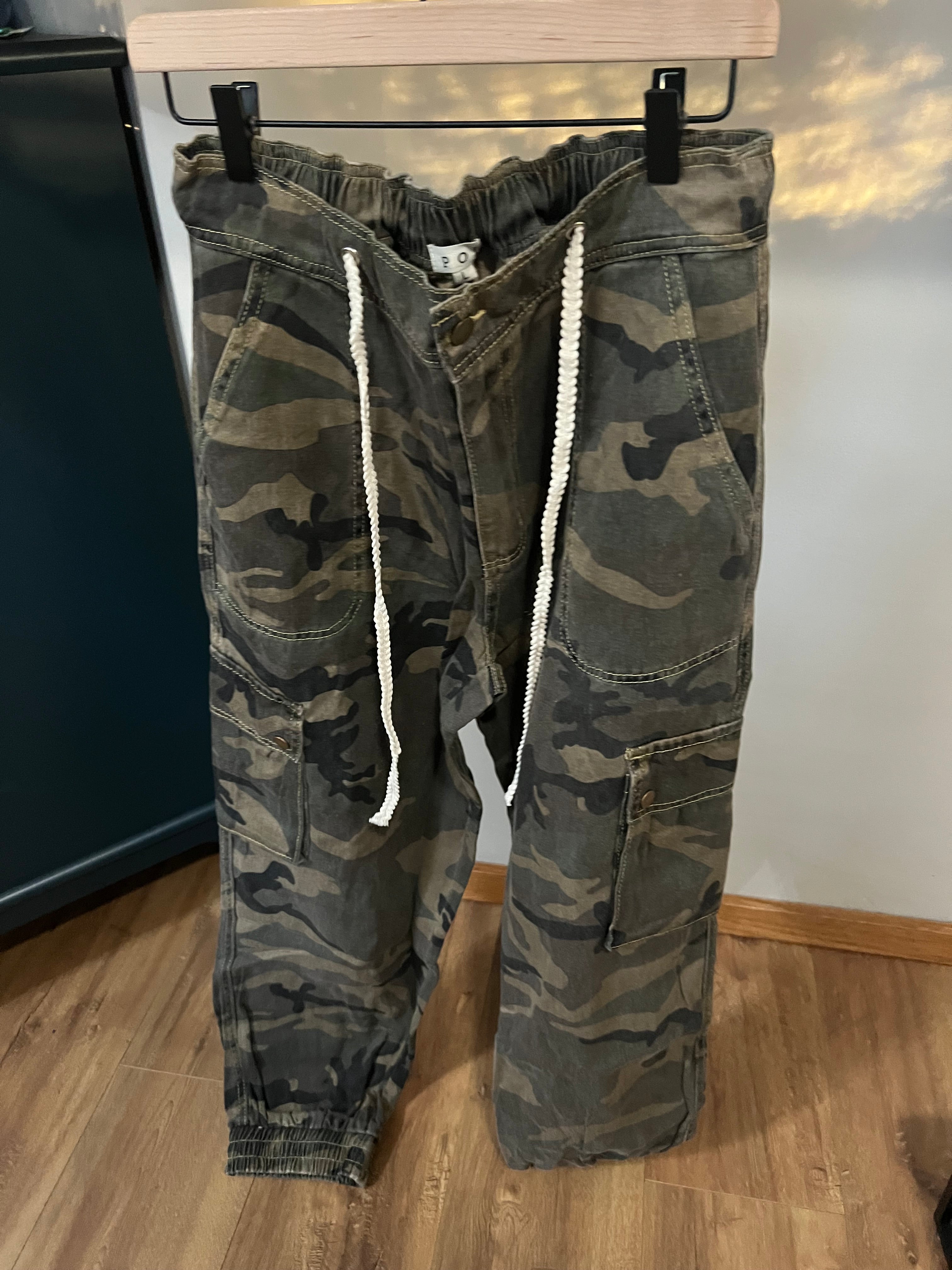 Jane Camo Cargo Pants