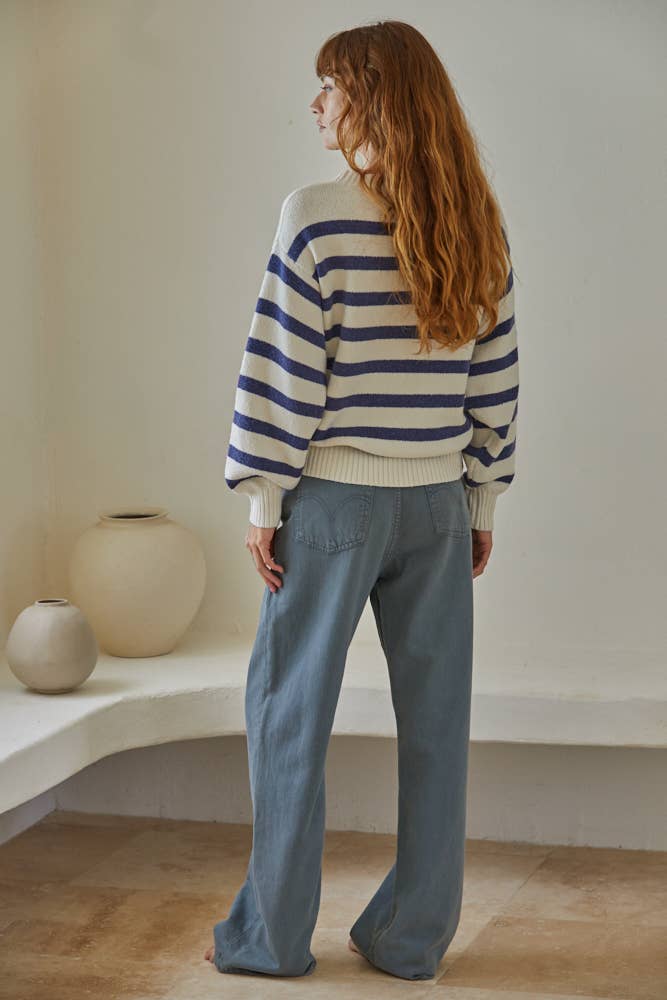 Sailor Oversized Striped Sweater