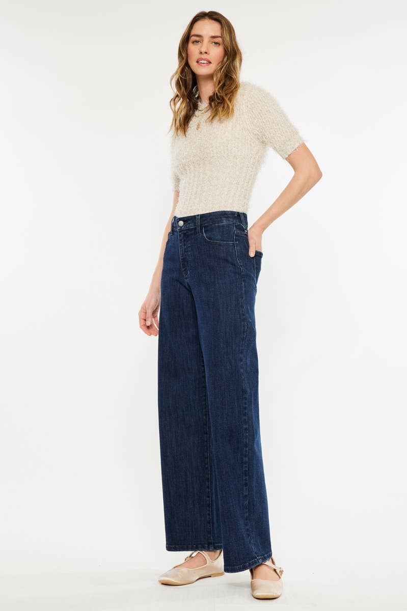 Carter High Rise Wide Leg Jeans