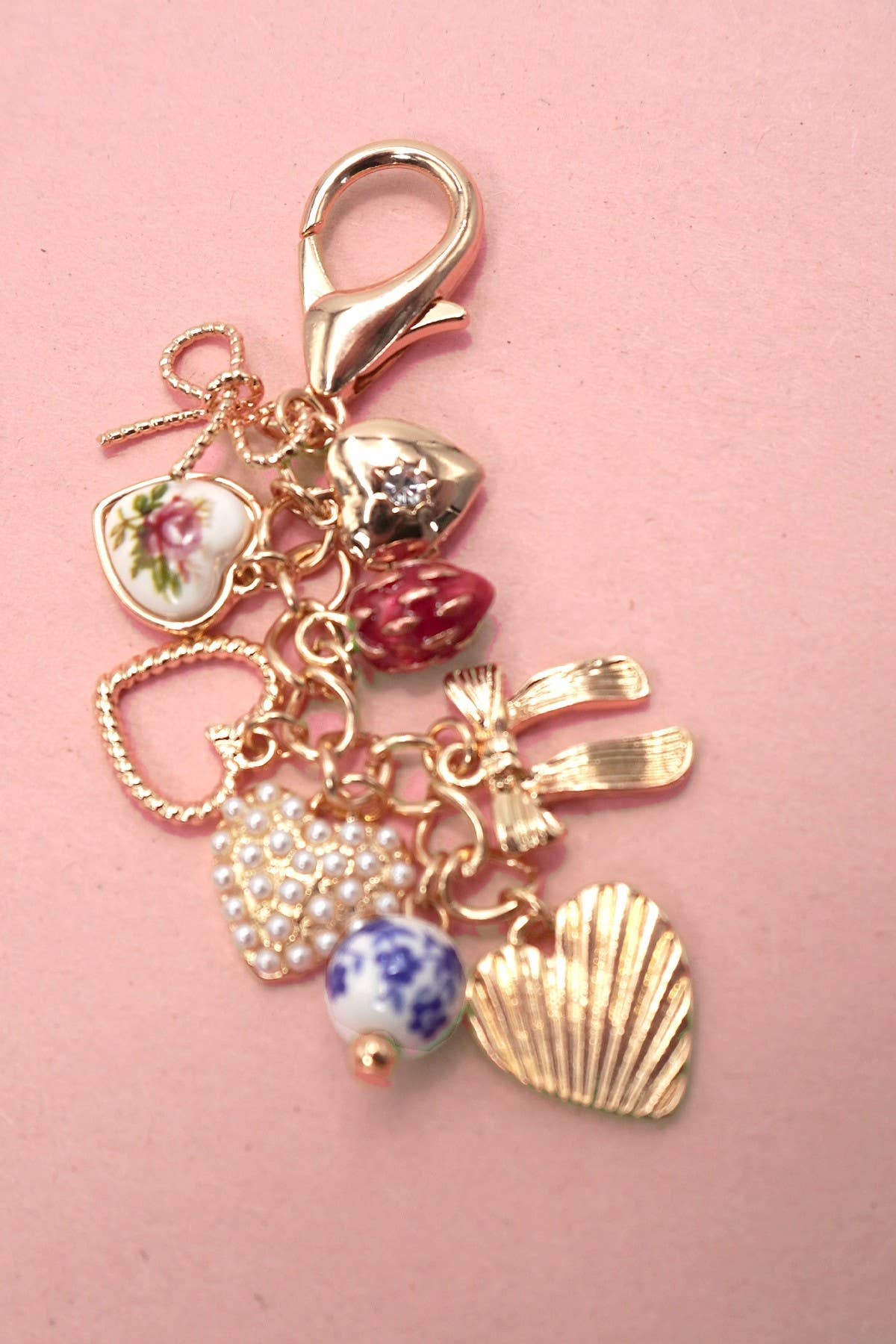 Heart Throb Bag Charm