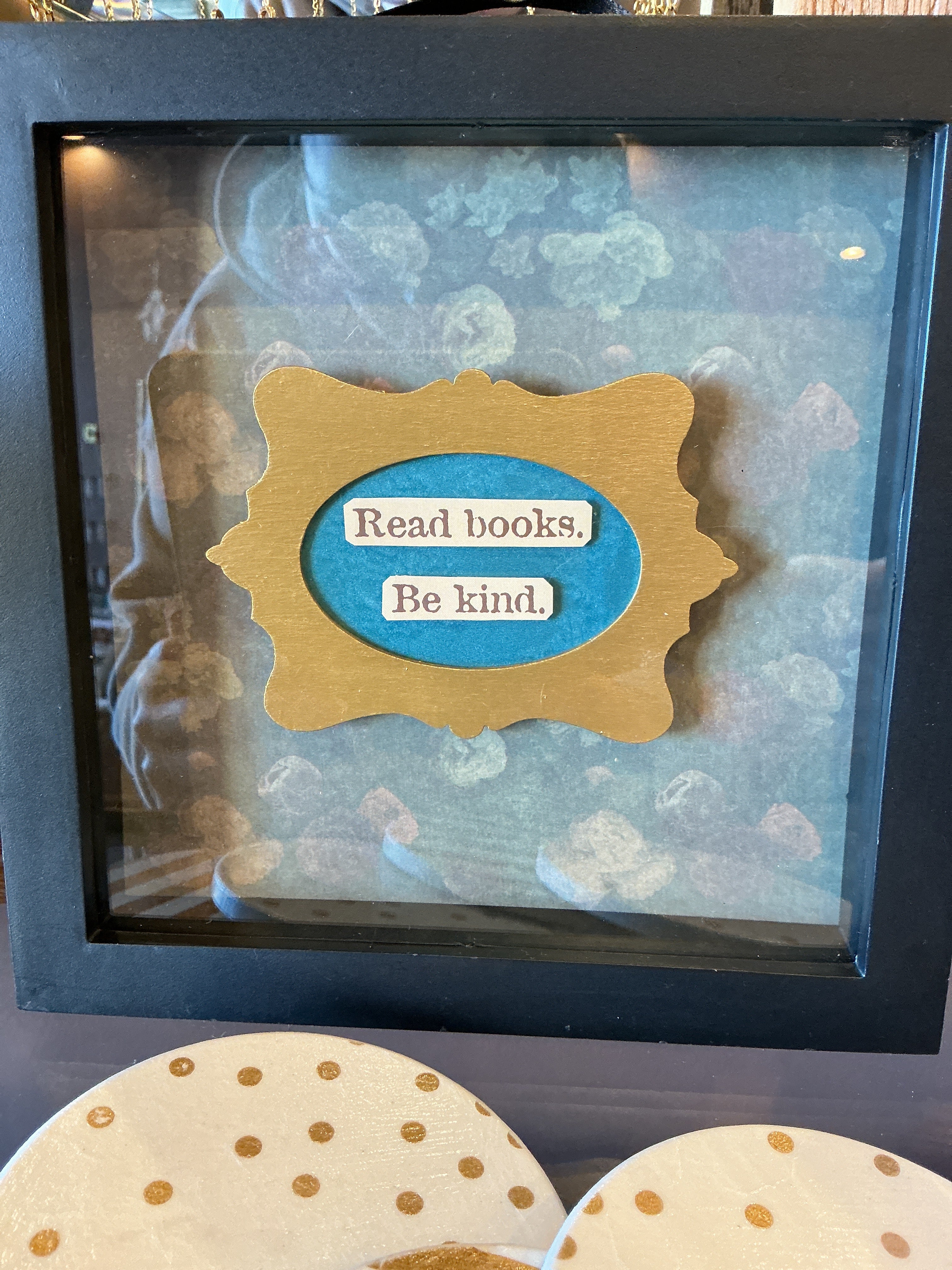 HBC Read Books Be Kind Frame