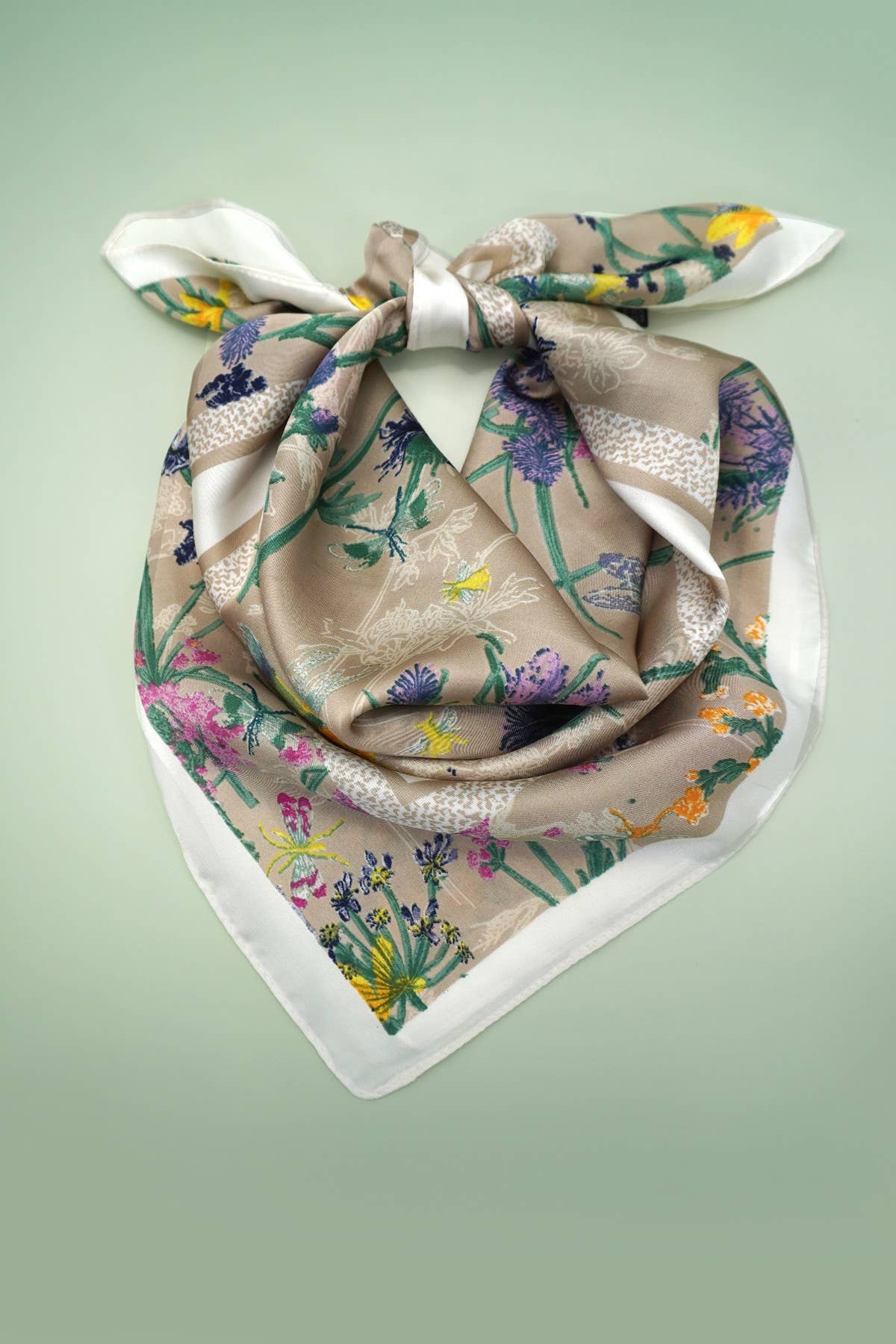 Meadow Muse Silk Scarf