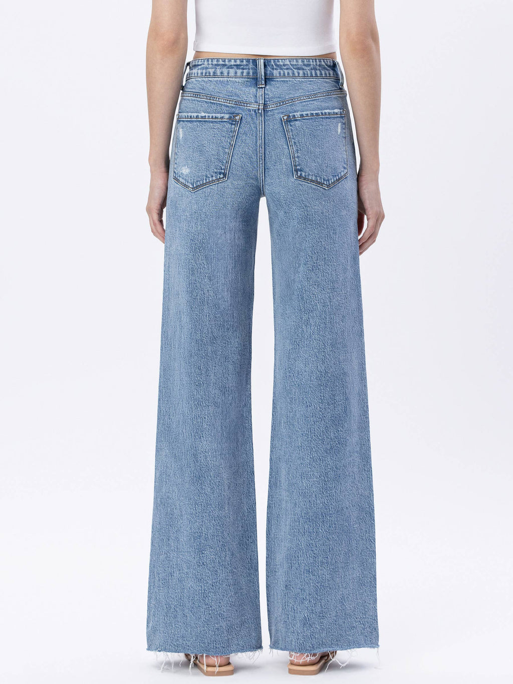 Bekah Raw Hem Denim