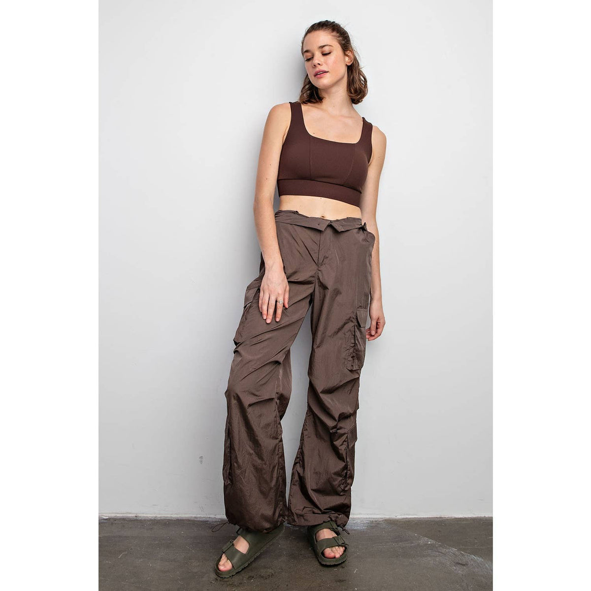 Heather Cargo Pants
