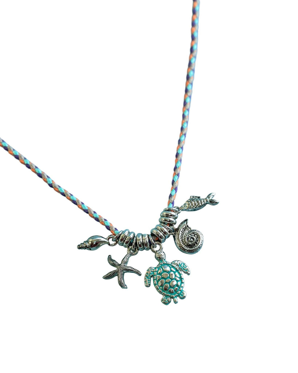 Turtle's Reef Charm Necklace