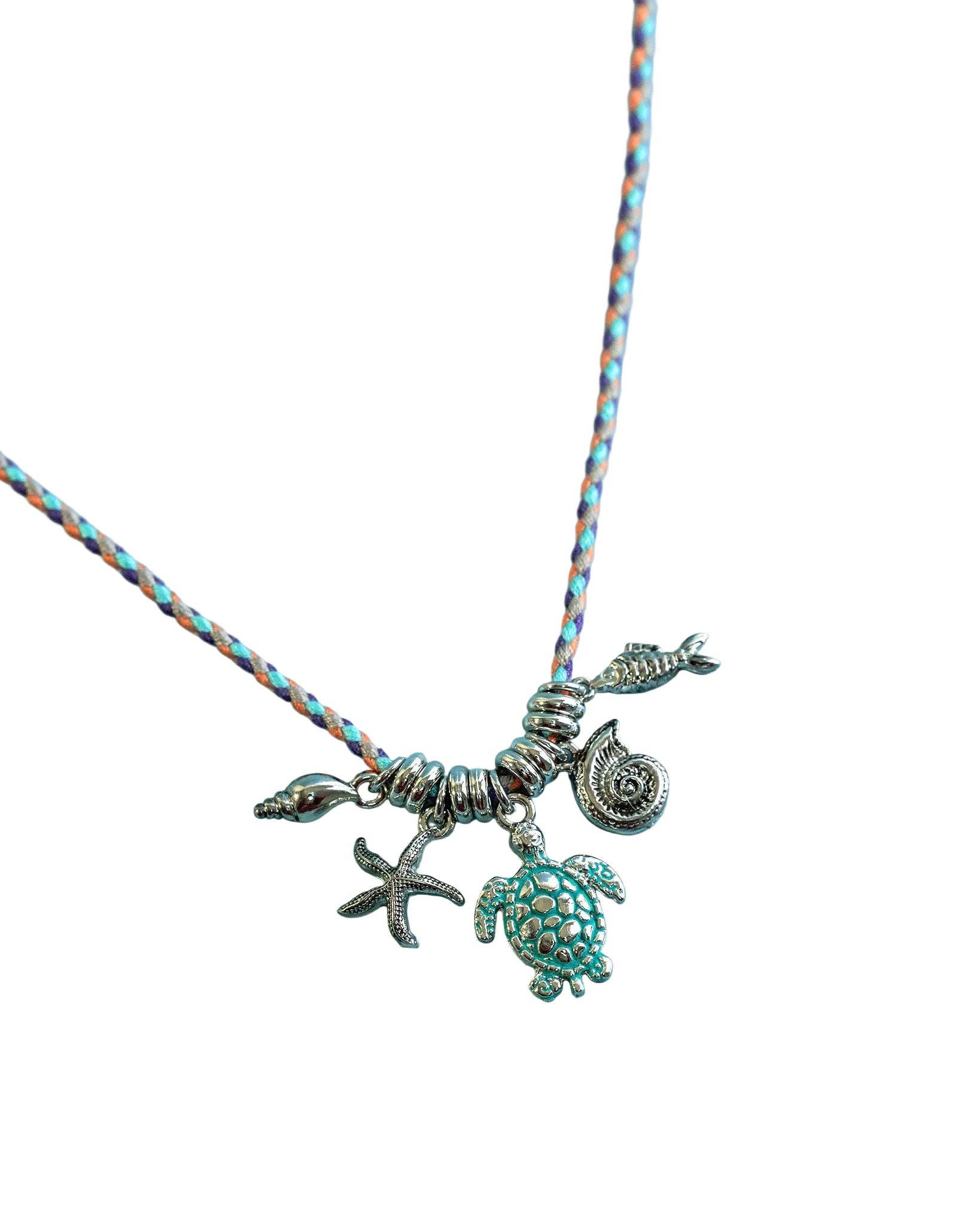 Turtle's Reef Charm Necklace