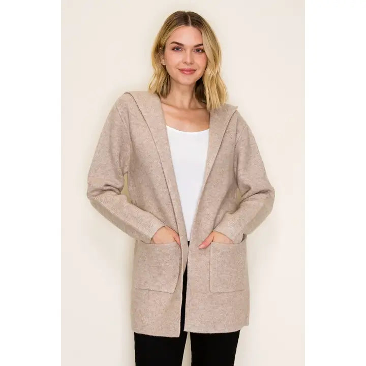 Gina Hooded Cardi