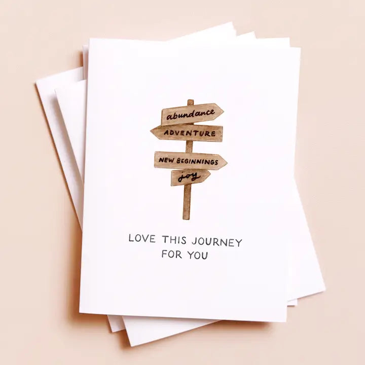 Love This Journey Greeting Card