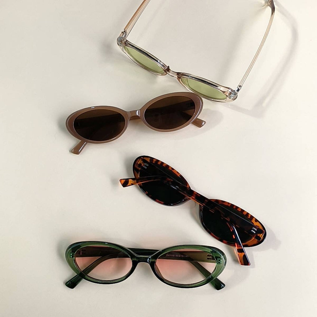 Morgan Oval Retro Sunglasses