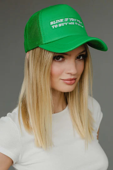 Blink If You Want To Buy Me A Drink Hat