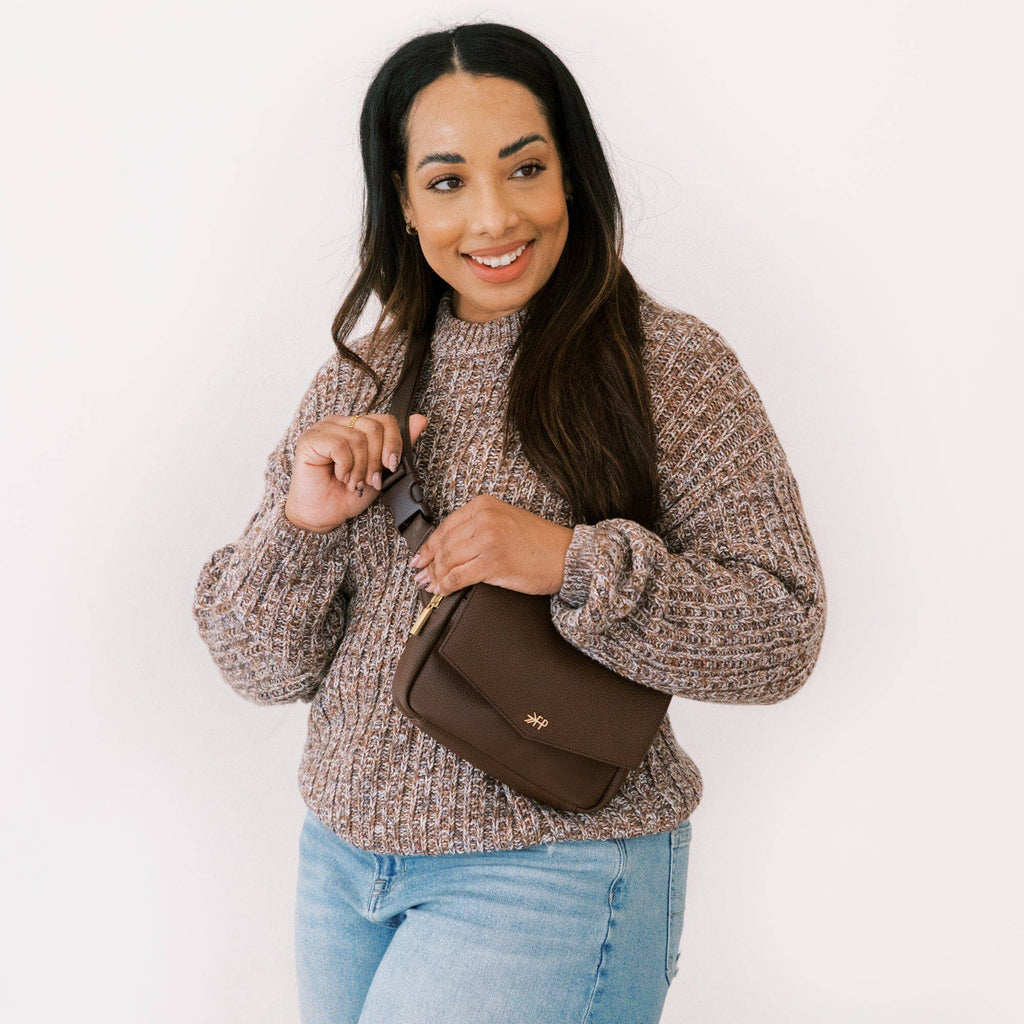 Dark Coffee Fanny Pack