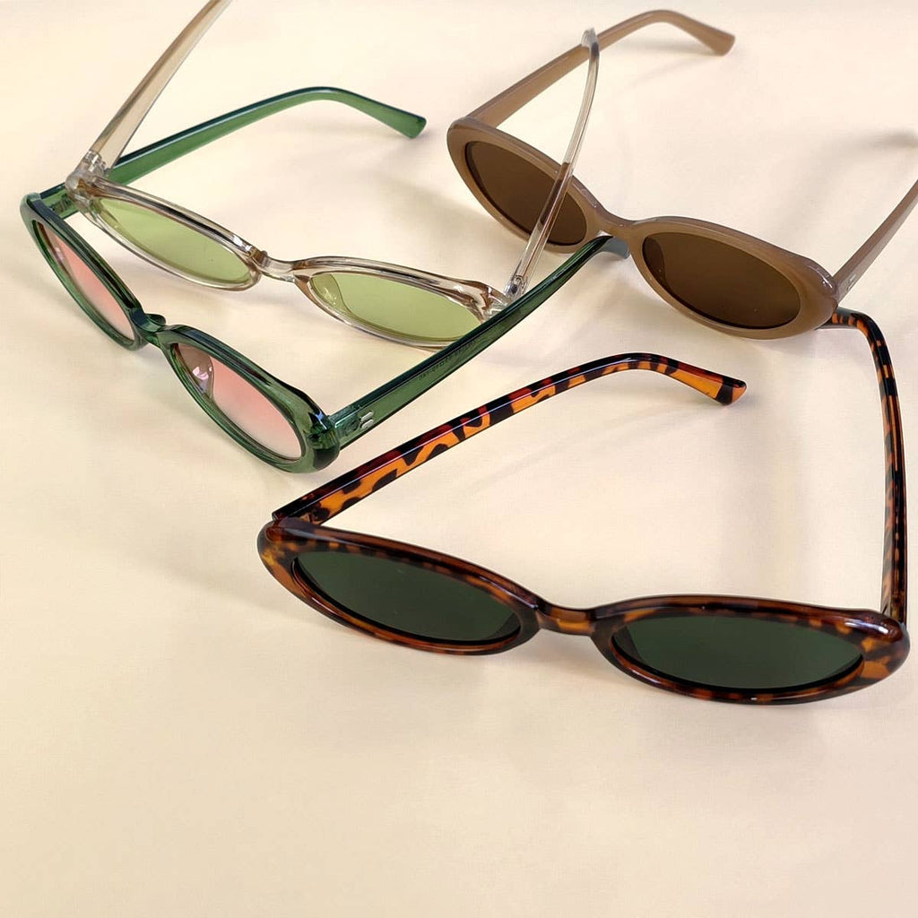 Morgan Oval Retro Sunglasses