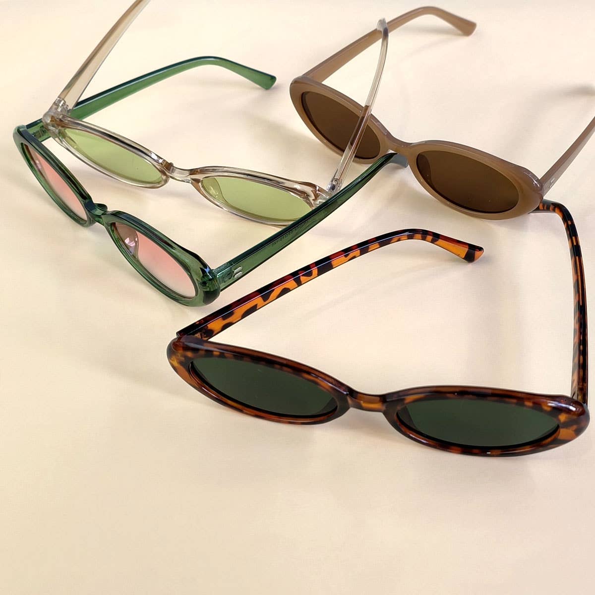 Morgan Oval Retro Sunglasses